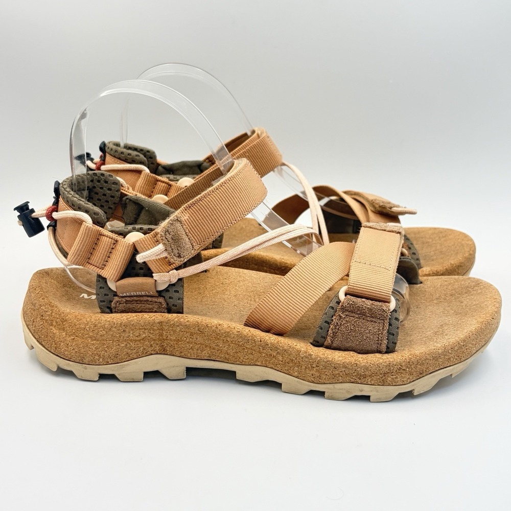 Merrell Women's Sz‎ 9 Speed Fusion RMX Sandals Tan Rose Performance Footwear EUC - Picture 7 of 12